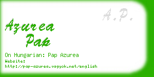azurea pap business card